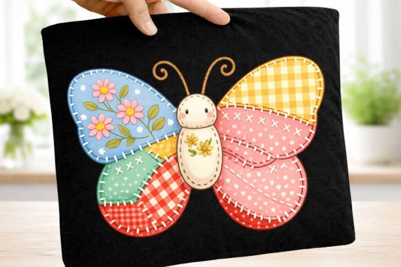 Download Easter Patchwork Butterfly Sublimation - Premium Resources