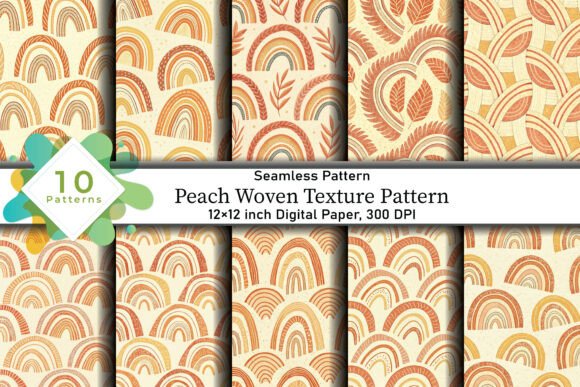 Download Peach Woven Texture Pattern - Woven texture Collection