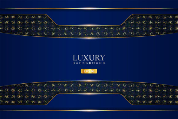 Download Luxury Background Blue Golden Glitter - Luxury background Collection
