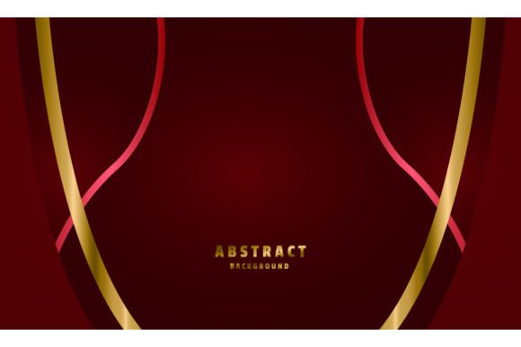 Download Red Dark Luxury Background with Golden - Luxury background Collection