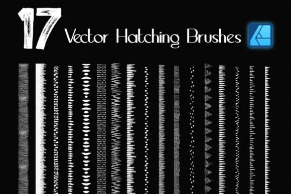 Download Affinity Brushes - 17 Vector Hatching - Affinity brushes Collection